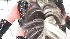 Masked Dude Fucks Hot Blonde In The Ass