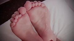 BBW meaty solejob