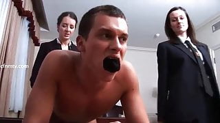 Love her face as she humiliates and strap-ons him …