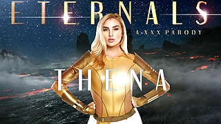 Busty Babe Kenzie Anne As ETERNAL THENA Is All Yours VR Porn